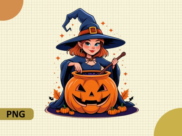 Download Witch Cauldron Pumpkin Magic Png - Premium Resources
