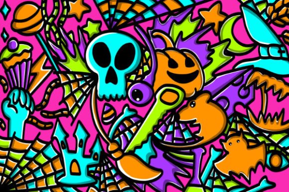 Download Abstract Halloween Background Cartoon - Halloween background cartoon Collection