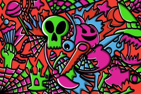 Download Abstract Halloween Background Cartoon - Halloween background cartoon Collection