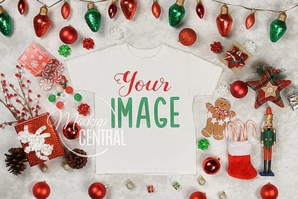 Download Christmas T-Shirt Top View Apparel - Premium Resources