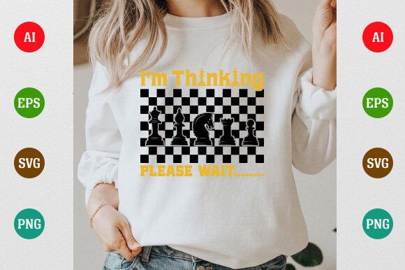 Download I'm Thinking Chess Apparel Chess T-Shirt - Apparel Collection