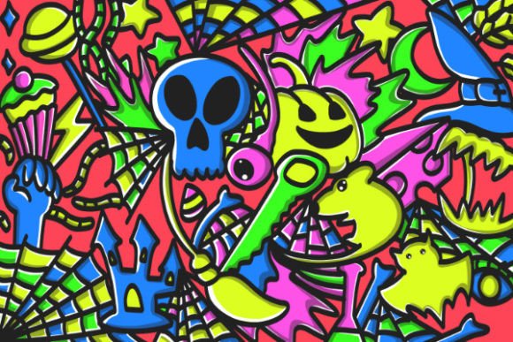 Download Abstract Halloween Background Cartoon - Halloween background cartoon Collection
