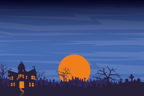 Download Tileable Colourfull Halloween Background - Premium Resources